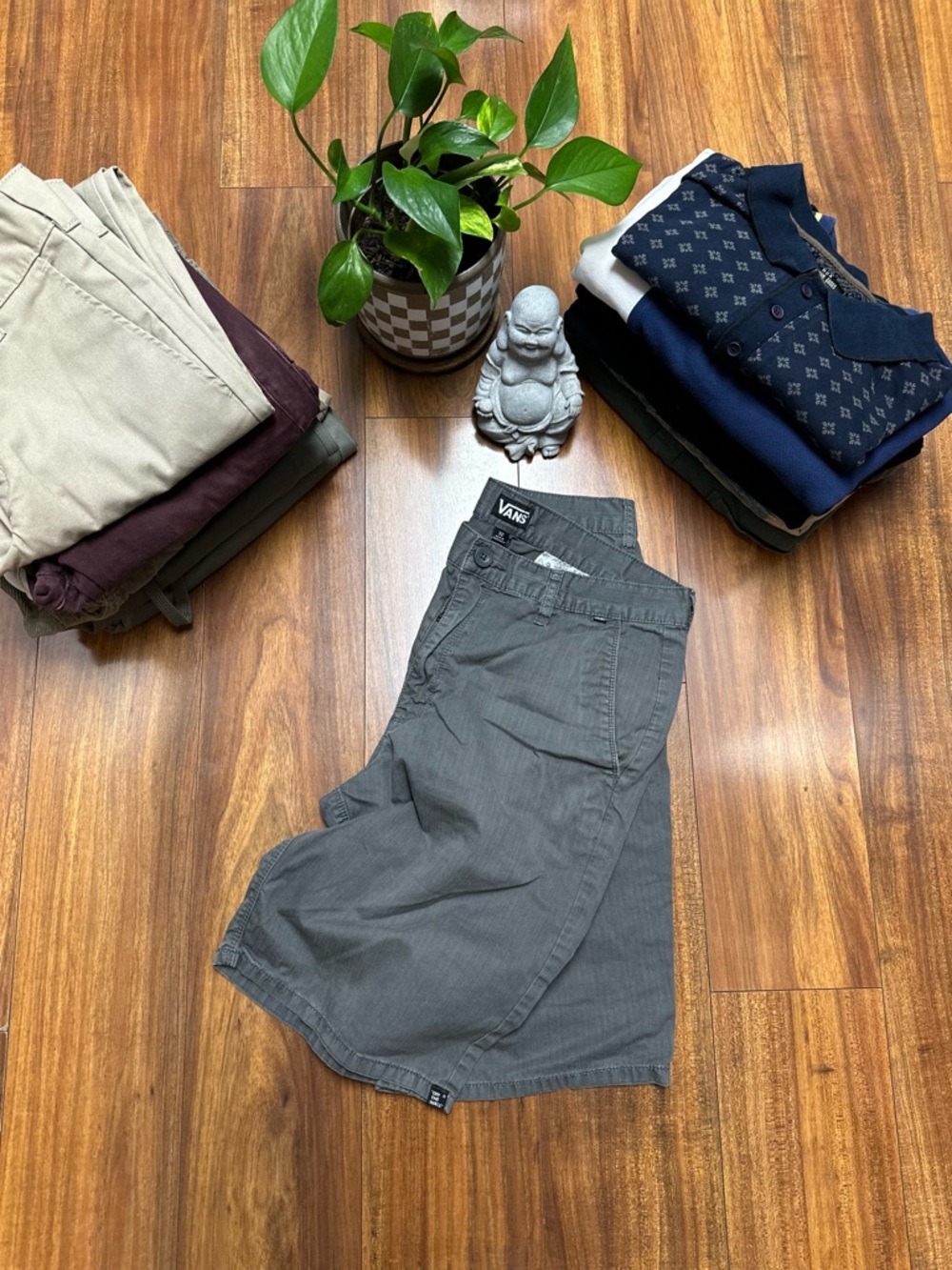 Vintage Vans Grey Skater Shorts – Grunge Vibe